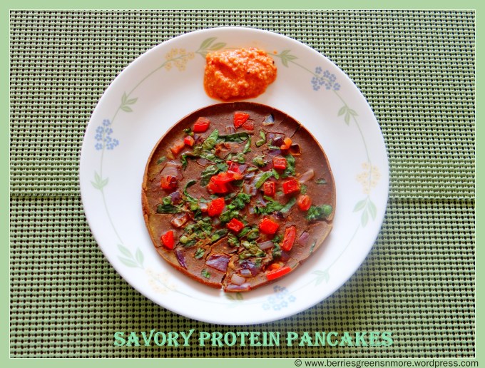 Savory Protein Pancakes