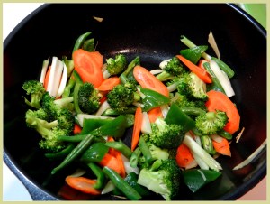 Veggie Thai Coconut Peanut Curry