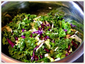 Kale Cabbage Soy Chunks