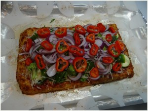 Cauliflower Crust Veggie Pizza
