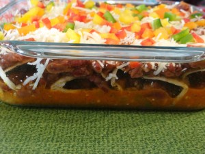 Roti Bean Enchiladas