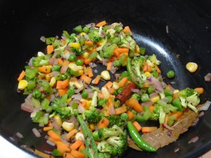 Broccauliflower Veggie Rice