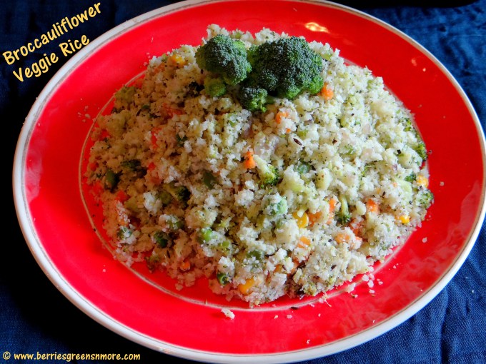 Broccauliflower Veggie Rice