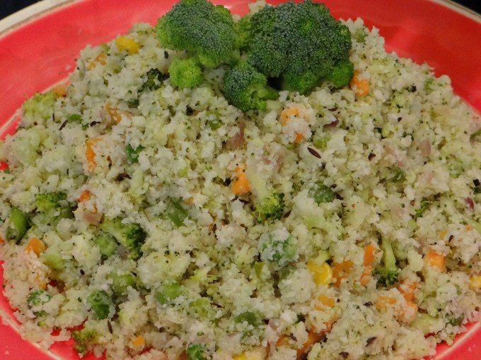 Broccauliflower Veggie Rice